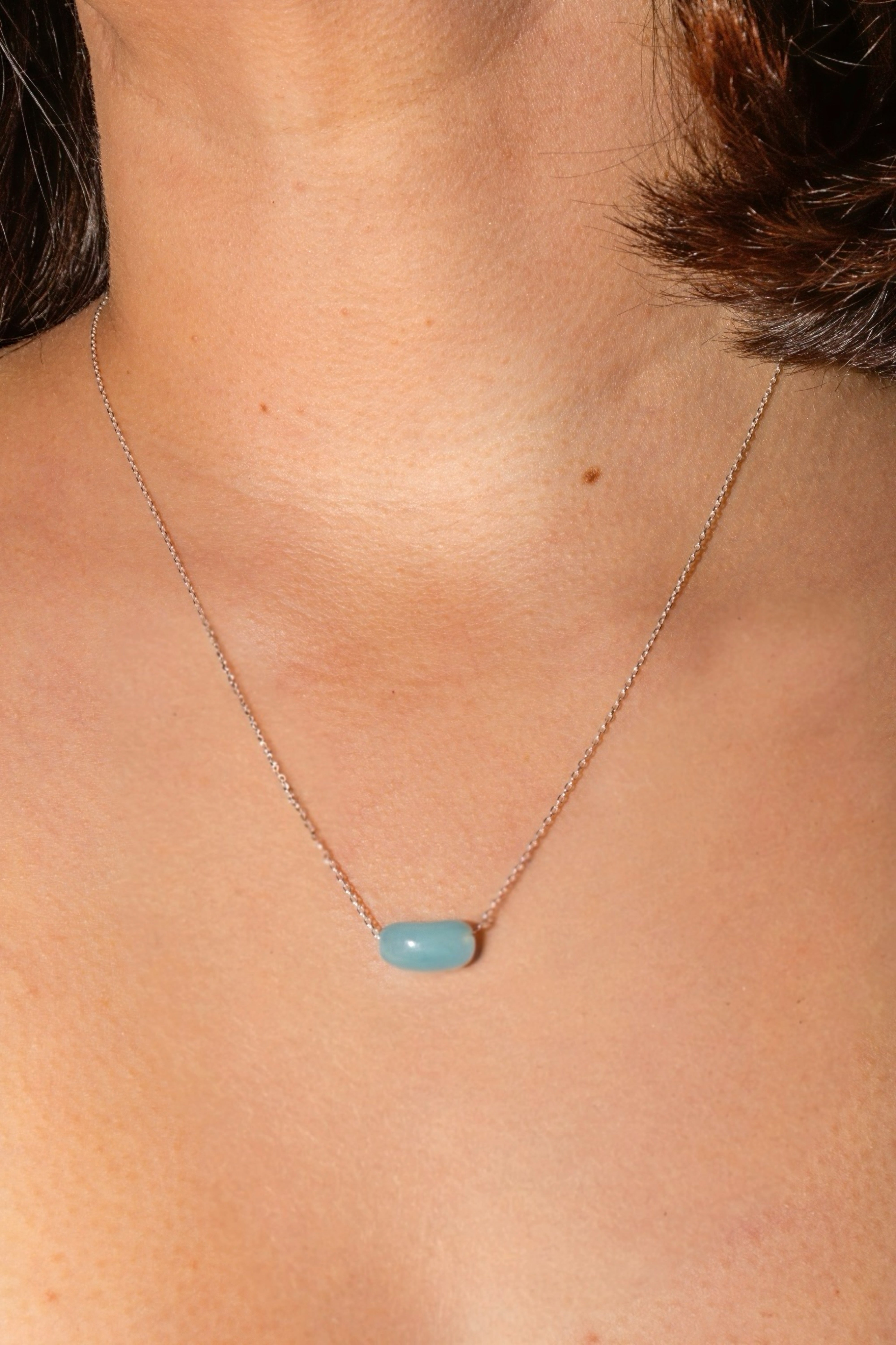 Bean UP Necklace – Blue Pill