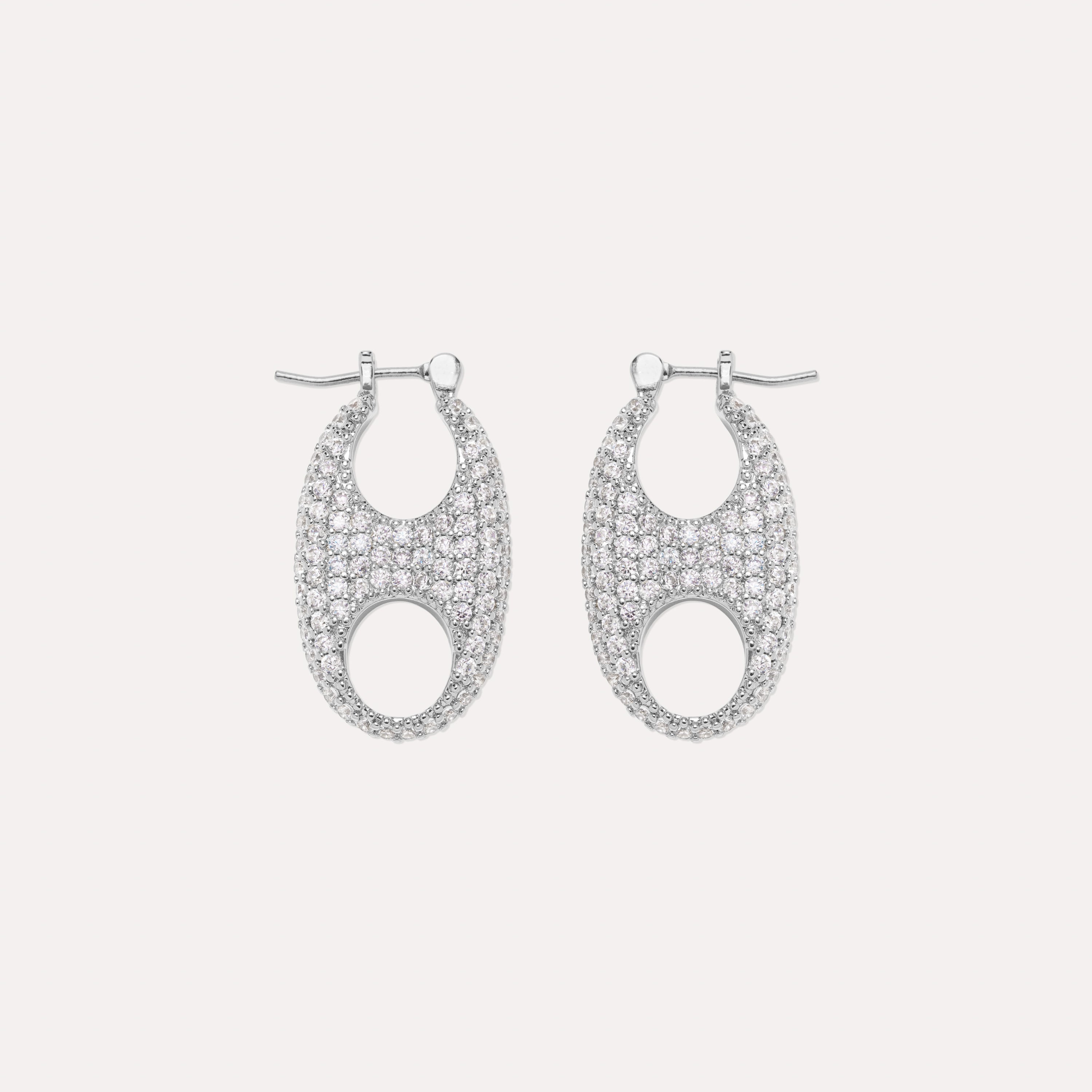 O-Ren Earrings - Silver Plated