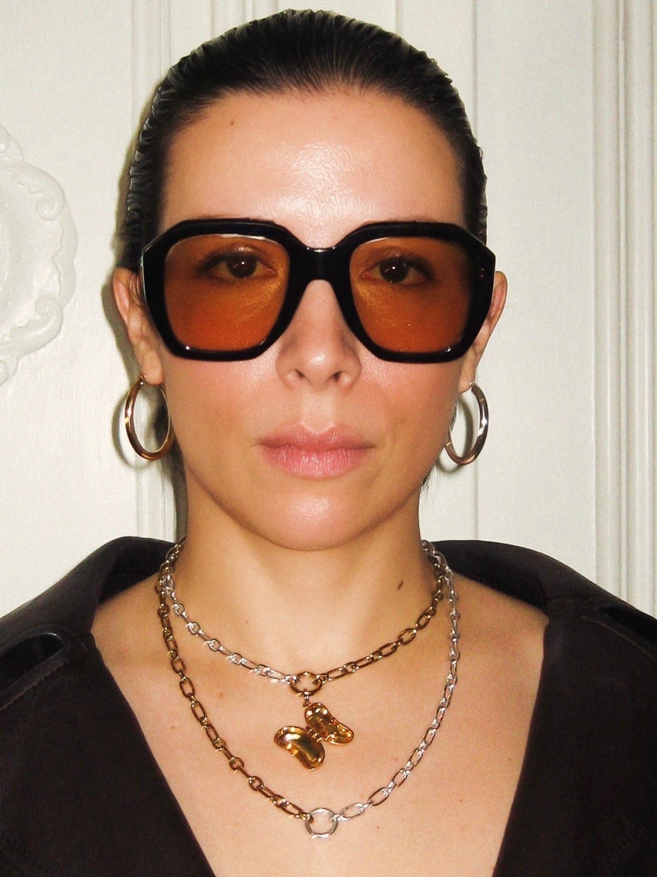 Thelma Hoop - Silver Plated