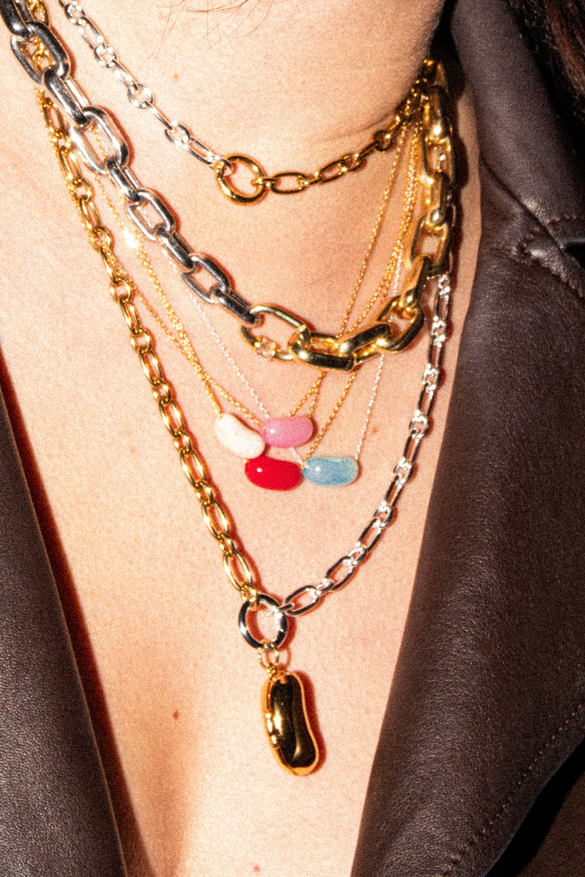 Bean Me UP Locket - Gold